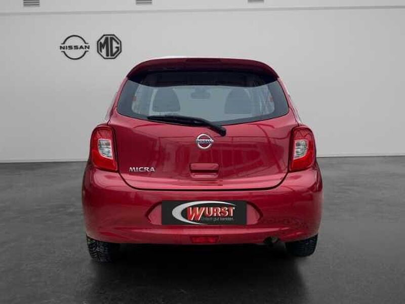 Nissan Micra Acenta 1.2 SHZ Tempomat SHZ Allwetter Scheckheftgepflegt Bluetooth